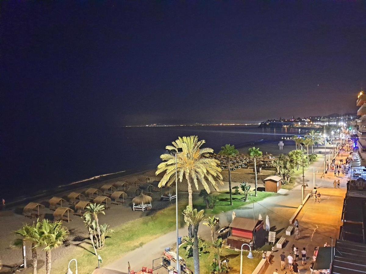 Primera Linea De Playa Con Vistas Al Mar Rincón de la Victoria Dış mekan fotoğraf